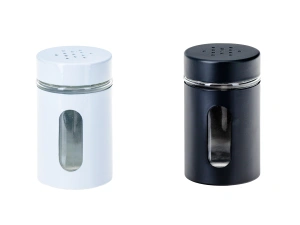 БАНКА ДЛЯ СПЕЦИЙ металл/стекло 100 мл/8 см   64968 