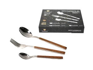 НАБОР СТОЛОВЫХ ПРИБОРОВ металлический 36 пр.: 24 ложки, 12 вилок    105358 