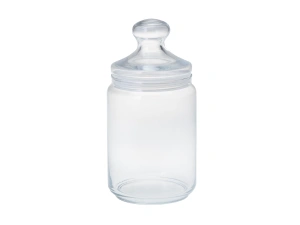 НАБОР БАНОК ДЛЯ СЫПУЧИХ ПРОДУКТОВ стеклянных 3 шт. 500/750/1000 мл с крышками   109141