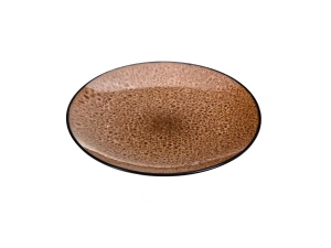 ТАРЕЛКА ДЕСЕРТНАЯ керамическая "Bubble Brown" 20 см   109787 