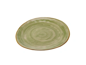 ТАРЕЛКА МЕЛКАЯ керамическая "Хорека Олива" 27,5*25 см   110252 