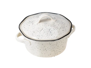 ФОРМА ДЛЯ ЗАПЕКАНИЯ керамическая с крышкой 23*20,5*14,5 см/1,4 л   110477 