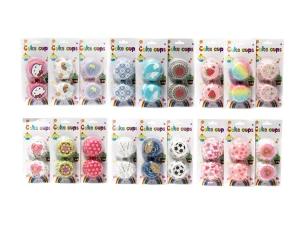 НАБОР ФОРМ ДЛЯ ВЫПЕКАНИЯ КЕКСОВ бумажных 100 шт. 7*3 см   105650 