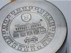 СОТЕЙНИК из нержавеющей стали со стеклянной крышкой 16 см/1,5 л   105355