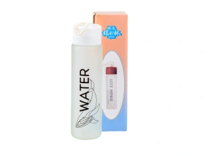 БУТЫЛКА стекло/пластмасса для питья "WATER" 350 мл   110956 