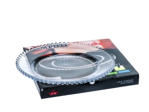 ТАРЕЛКА стеклянная "Gocciolina" 27,5 см   107626 