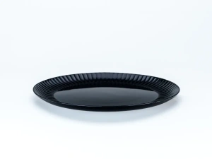 ТАРЕЛКА МЕЛКАЯ стеклокерамическая "Cottage Black" 25 см  Luminarc 106799