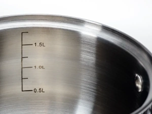 СОТЕЙНИК из нержавеющей стали со стеклянной крышкой 2,1 л   110261