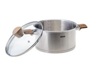 КАСТРЮЛЯ со стеклянной крышкой, 20 см/3,2 л, NADOBA, серия LUDVA   109180