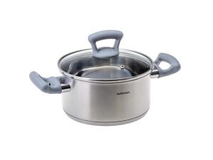 КАСТРЮЛЯ со стеклянной крышкой, 18 см/2,3 л, NADOBA, серия VIKKI   109191