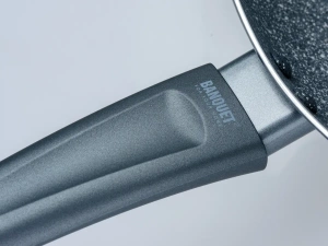 СКОВОРОДА алюминиевая антипригарная с гранитной крошкой "Granite PR" 28 см  Banquet 73690