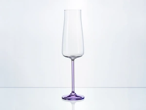 НАБОР БОКАЛОВ ДЛЯ ШАМПАНСКОГО стеклянных  "Rainbow" 6 шт. 210 мл/25 см  Crystalex 108166