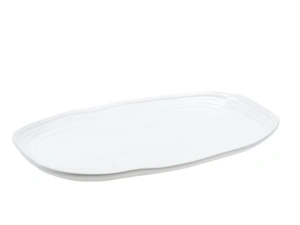 БЛЮДО фарфоровое "Bianco" 31,4*19,3*3 см   108852 