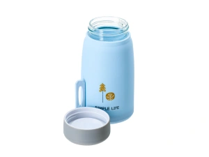 БУТЫЛКА стекло/пластмасса для питья "Симпл лайф" 320 мл/19,5 см   108458