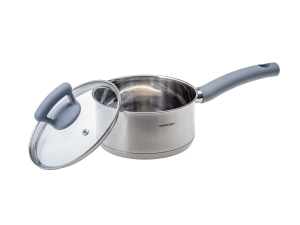 КОВШ со стеклянной крышкой, 16 см/1,6 л, NADOBA, серия VIKKI   109192