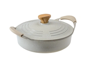 ЖАРОВНЯ алюминиевая с антипригарным  покрытием 4 л/28 см   110389 