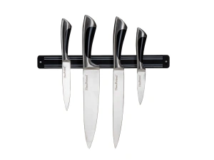 НАБОР НОЖЕЙ металлических 4 шт.+ вешалка магнитная   110649 