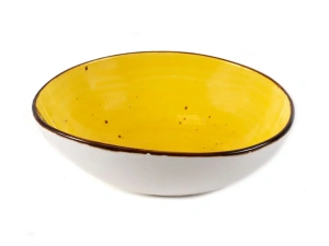 САЛАТНИК керамический "Дыня" 580 мл/17*19,5*6,5 см  Elrington 103121 