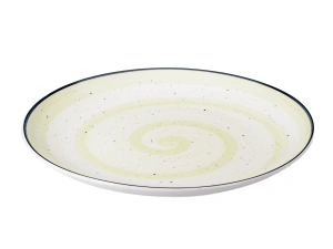 ТАРЕЛКА МЕЛКАЯ керамическая "Фьюжен Авокадо" 27 см   109426 