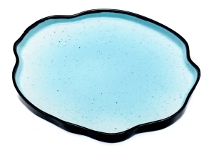 ТАРЕЛКА МЕЛКАЯ керамическая "Синяя" 27 см   103674 