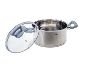 КАСТРЮЛЯ со стеклянной крышкой, 20 см/3 л, NADOBA, серия VIKKI   109190