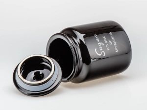 БАНКА ДЛЯ СЫПУЧИХ ПРОДУКТОВ керамическая "Sugar" 950 мл/10,6*10*17,5 см   110151