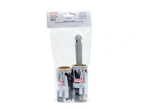 РОЛИК ДЛЯ ЧИСТКИ ОДЕЖДЫ бумажный с пластмассовой ручкой 20*4,5 см/60 листов + сменный валик  Home Line 107879 