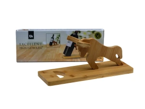 ПОДСТАВКА ДЛЯ ВИННОЙ БУТЫЛКИ бамбуковая 30*10*13 см   106918 