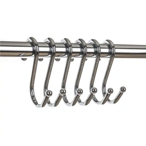НАБОР КРЮЧКОВ металлических для рейлингов 6 шт. 6,5 см  Banquet 79820 