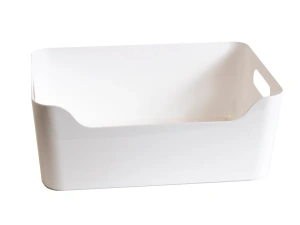 КОРЗИНА пластмассовая "Scandi" белая 27*19*10,5 см/4,6 л   101933 