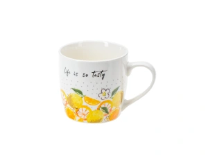 НАБОР ДЛЯ ЗАВТРАКА керамический 2 пр.: кружка 345 мл, салатник 12,5*6,5 см   109644