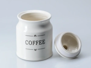 БАНКА ДЛЯ СЫПУЧИХ ПРОДУКТОВ керамическая "Coffee" 700 мл/10,5*16 см   108345