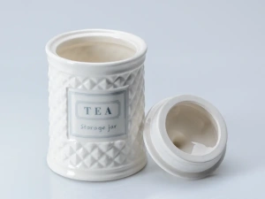 БАНКА ДЛЯ СЫПУЧИХ ПРОДУКТОВ керамическая "Tea" 650 мл/10*16 см   108358