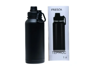 ТЕРМОС металлический 1 л/27см  Fresca 104594 