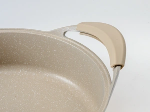 ЖАРОВНЯ алюминиевая с антипригарным  покрытием 4 л/28 см   110389