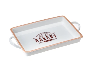 ФОРМА ДЛЯ ВЫПЕКАНИЯ фарфоровая "Bakery" 35,7*20,2*4 см   109642 