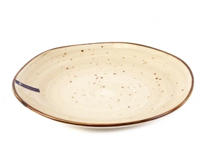 ТАРЕЛКА МЕЛКАЯ керамическая "Хорека Графит" 26 см  Elrington 103116 