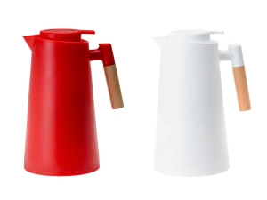 ТЕРМОС-КУВШИН пластмассовый со стеклянной колбой 1 л   108517 