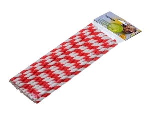 НАБОР СОЛОМОК ДЛЯ ПИТЬЯ бумажных 25 шт. 19,7 см  Fresca 106997 