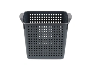 КОРЗИНА пластмассовая "Лофт" 2,8 л/20*13,5*16,5 см серая  Виолет 104306 