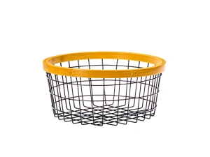 ПОДСТАВКА ДЛЯ ФРУКТОВ металл/бамбук 25*11 см   109819 