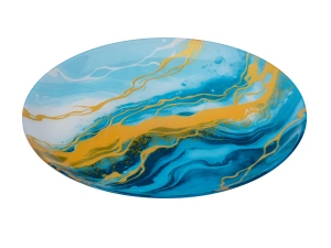 ТАРЕЛКА МЕЛКАЯ стеклянная "Lambro" 26 см   109137 