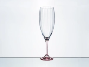 НАБОР БОКАЛОВ ДЛЯ ШАМПАНСКОГО стеклянных "Magnolia optic" 6 шт. 210 мл  Crystalex 106176