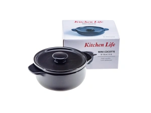 ГОРШОК ДЛЯ ЗАПЕКАНИЯ керамический 300 мл/14*10*5 см   109070 