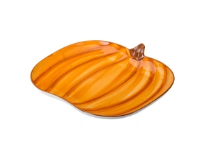 БЛЮДО фарфоровое "Тыковка" 27,6*24,7*3,7 см   109637 