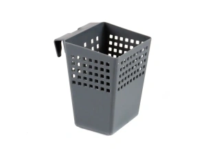 ОРГАНАЙЗЕР пластмассовый "Лофт" навесной серый 9*11*14 см  Виолет 104324 