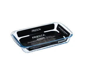 БЛЮДО стеклянное прямоугольное 29,5*17,6*5,1 см/1,6 л  Fresca 107970