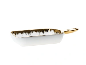 БЛЮДО фарфоровое 22*15,5*3,5 см   108622