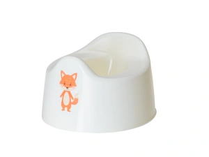 ГОРШОК ДЕТСКИЙ пластмассовый белый 27,5*25,4*17 см   108566 