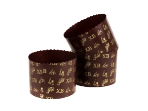 НАБОР ФОРМ ДЛЯ КУЛИЧА бумажных 3 шт. 11*9 см   103944 